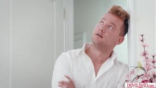 Big cocked honry Boss fucking his petite teen babysitter