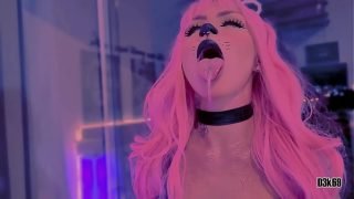 hot teen babe linda is a pussie cat who loves to suck all cums before banged