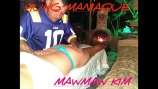 Hung Maniaque Give Each Other An Outdoor Full Body Massage As Horny Neighbors Watch