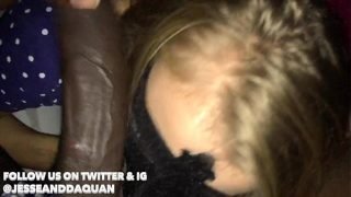 nineteen years old white girl fucks with huge cocked black guys