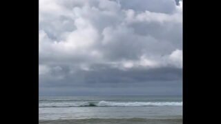 Omg secretly filmed a girl with big tits on a nudist beach Hot babe bangd hard